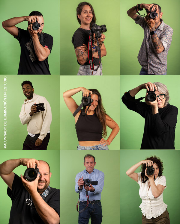 Escuela de fotografía en Barcelona DateCuenta | Ejercicio realizado por el alumnado del curso de iluminación