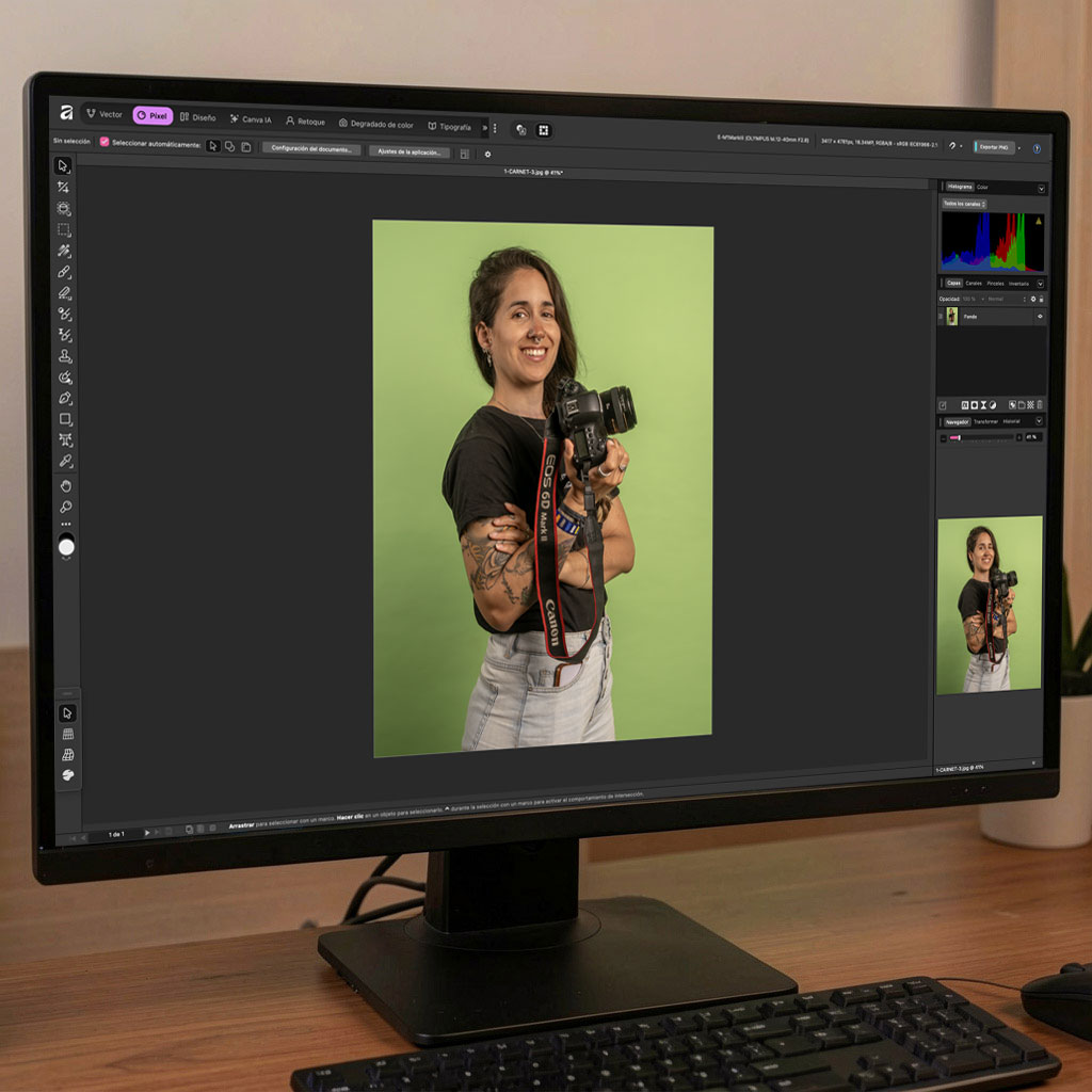 Curso de edición y posproducción fotográfica con Affinity (alternativa a Photoshop)