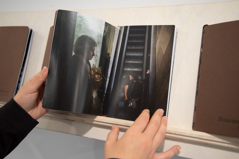 Ejercicios del alumnado en el curso de fotografía artística