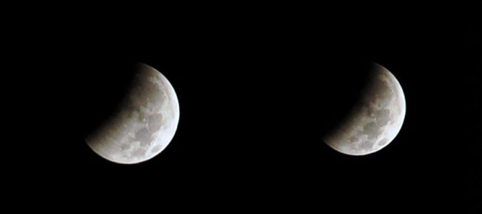 fotografiar un eclipse de luna 
