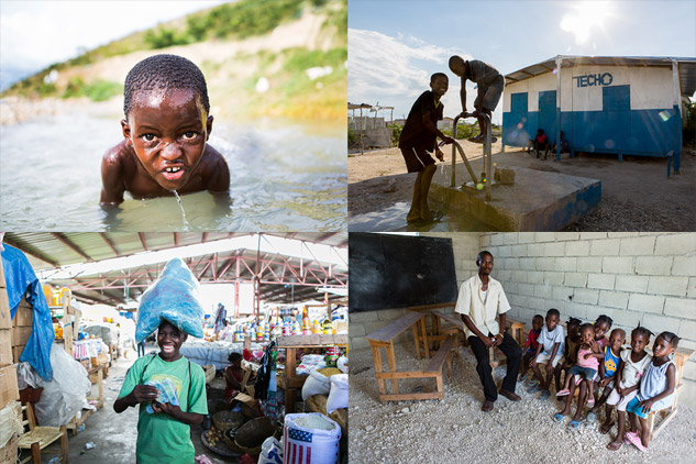 Imágenes de "El Corazón de Haití", de ALBERTO PLA