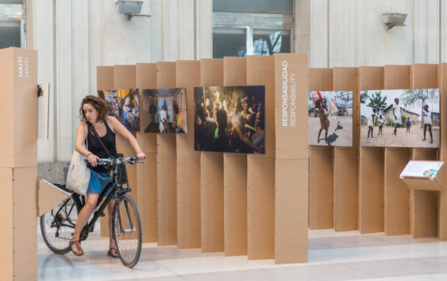 La propuesta expositiva de Alberto Pla a su paso por la estación de Francia. | Foto: ALBERTO PLA