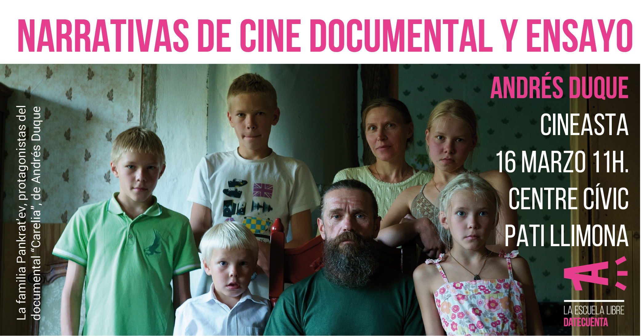 Narrativas de cine documental y ensayo