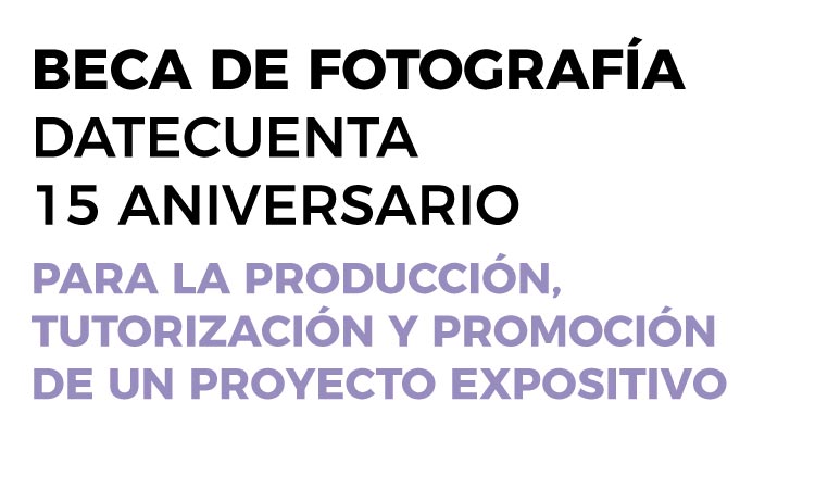 Beca para fotógrafos y fotógrafas DateCuenta